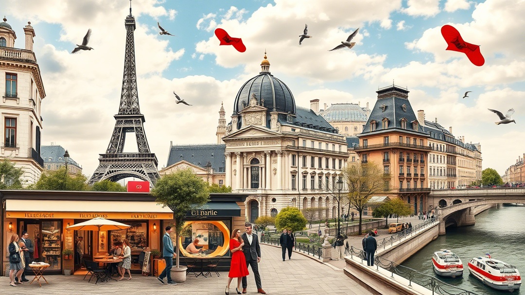 Paris collage