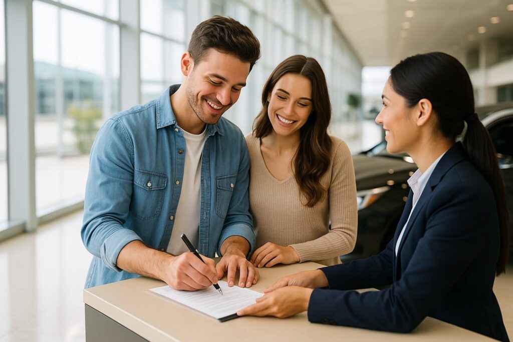 car rental agreement