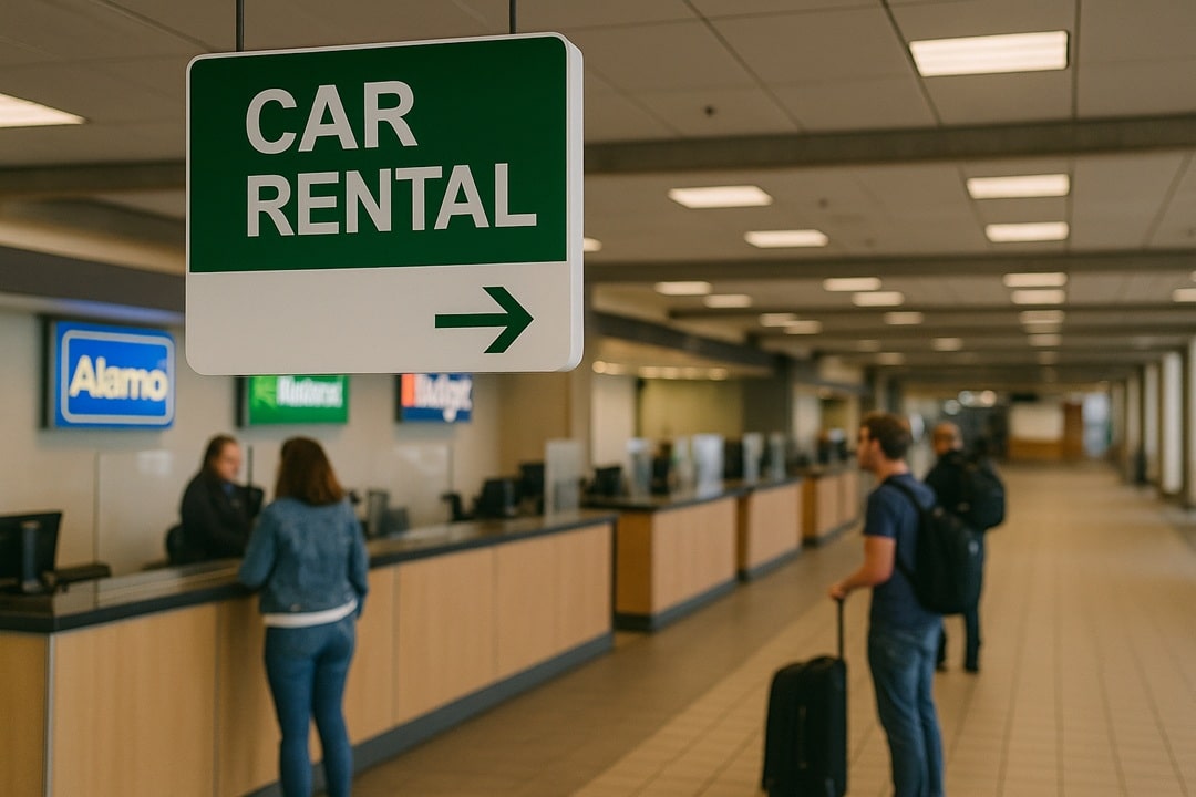 car rental office