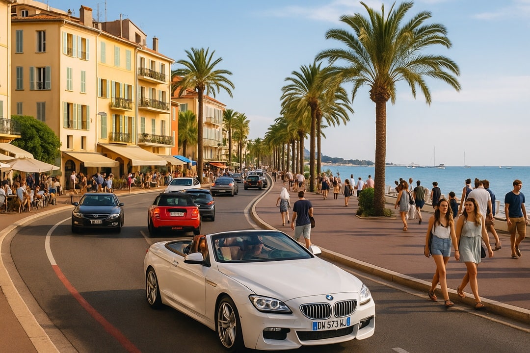 vacation on the French riviera